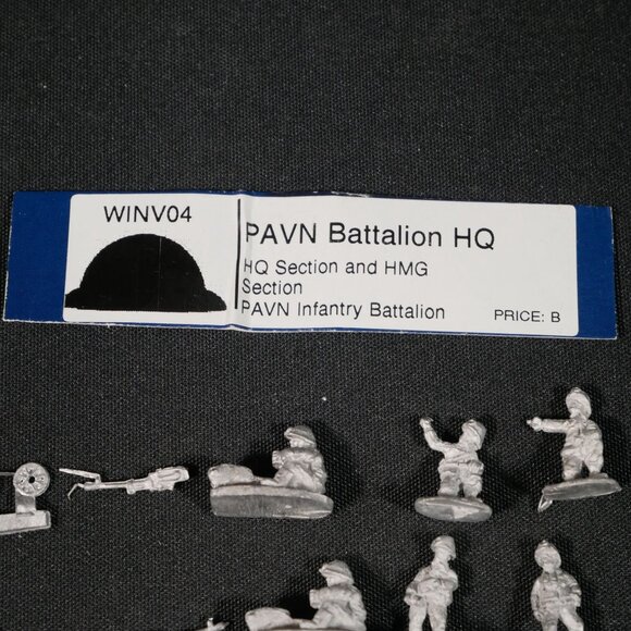 Flames of War Vietnam 15mm PAVN Battalion HQ WINV04 - Picture 2 of 7